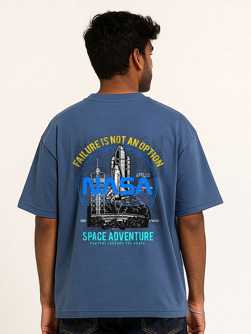 men printed short sleeve oversized t-shirt - 22310966 -  Standard Image - 2