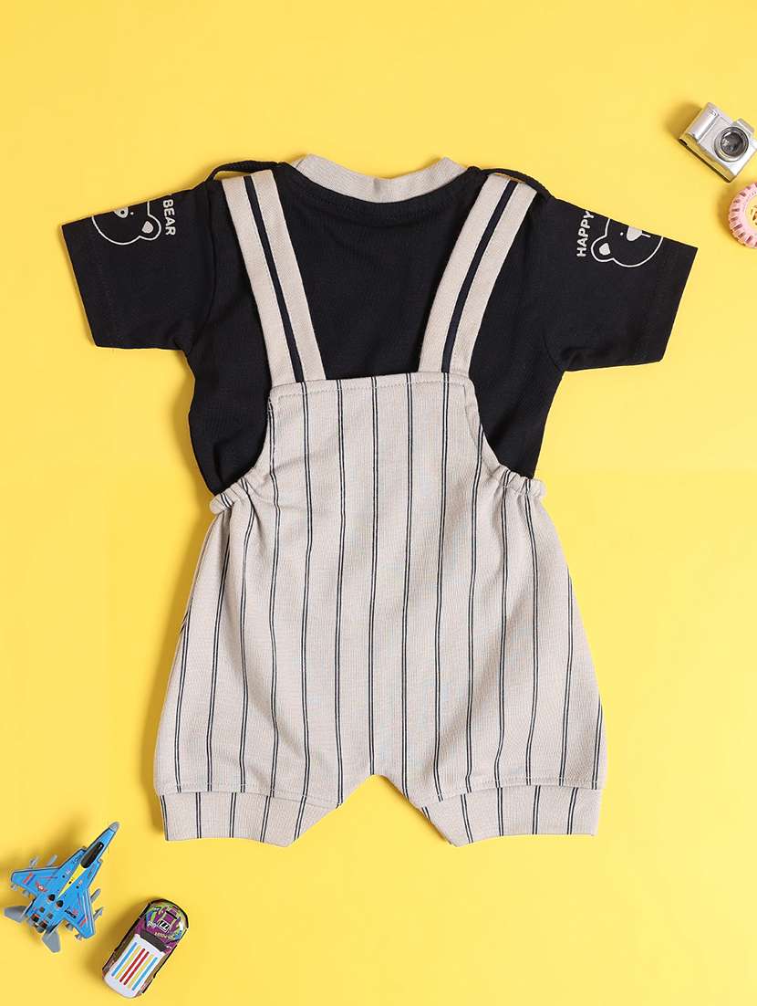 grey cotton dungarees coords set - 22311791 -  Standard Image - 2