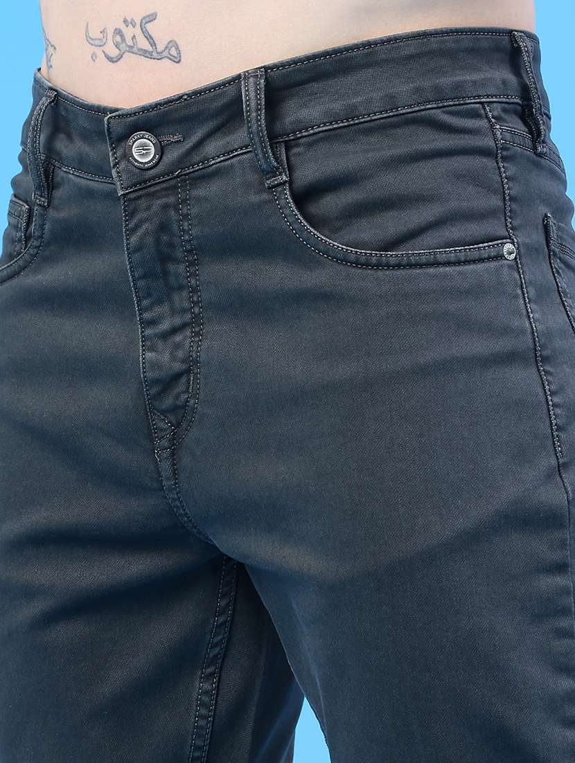 men plain mid rise full length jeans - 22311908 -  Standard Image - 2