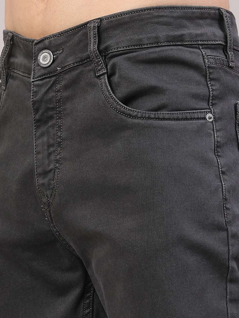men plain mid rise full length jeans - 22311909 -  Standard Image - 2