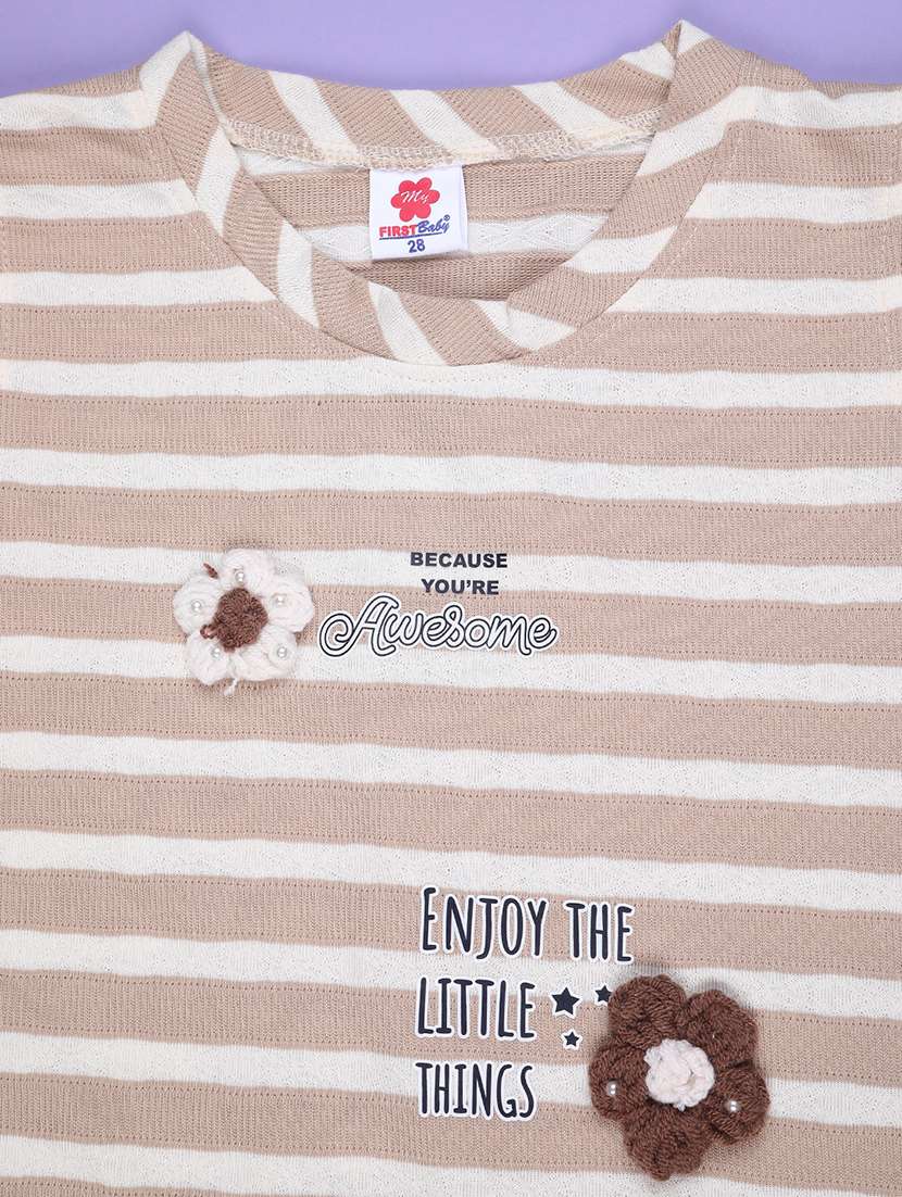 girls printed top and short set - 22311923 -  Standard Image - 2