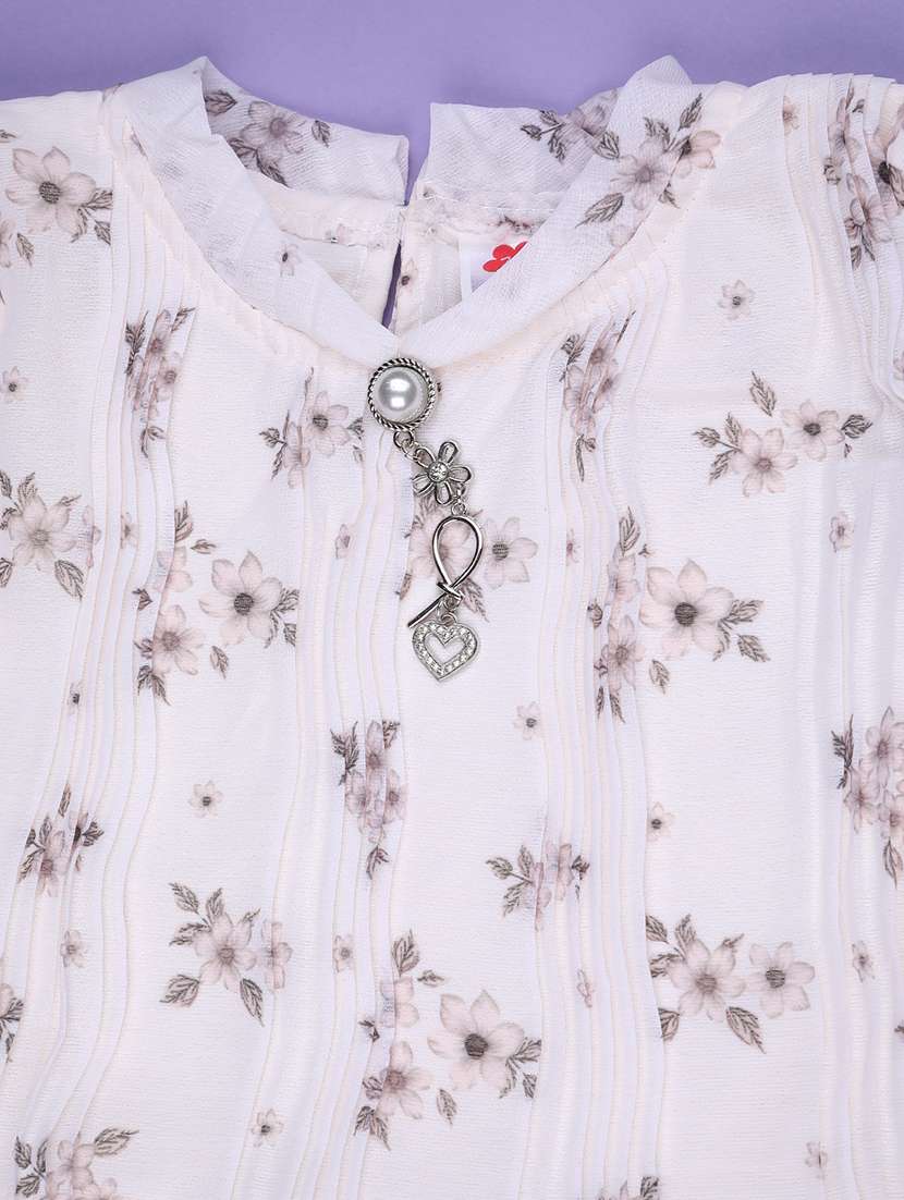 girls printed top and short set - 22312017 -  Standard Image - 2