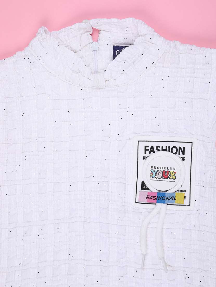 girls printed top and skirt set - 22312028 -  Standard Image - 2