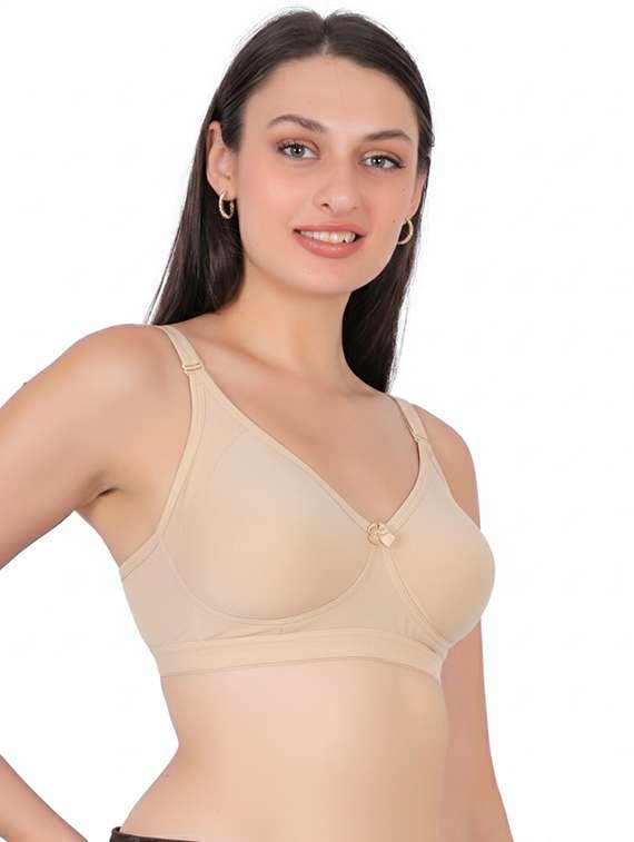 women solid non wired t-shirt bra - 22312623 -  Standard Image - 2