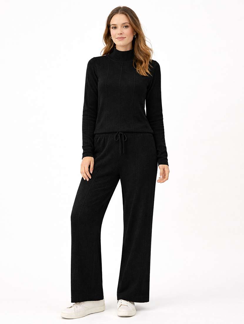 women solid winter wear co-ord set - 22312659 -  Standard Image - 2