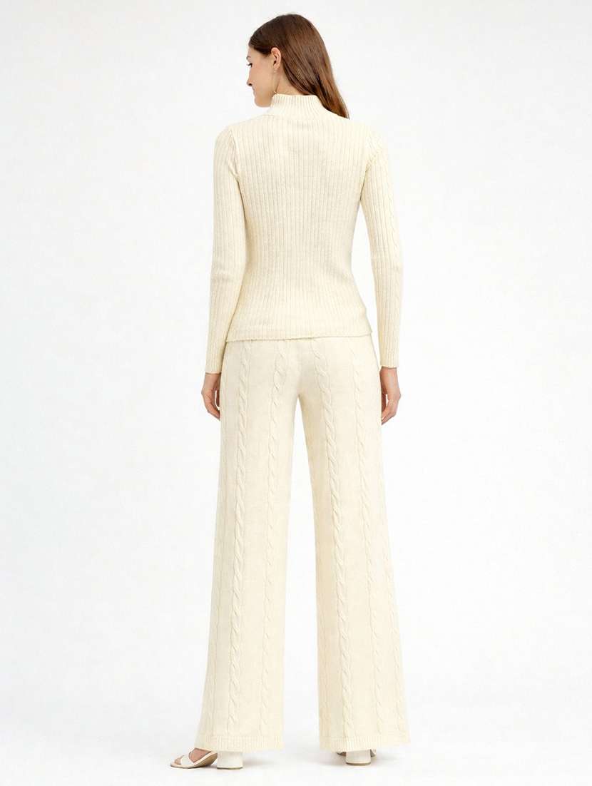 women solid winter wear co-ord set - 22312661 -  Standard Image - 2