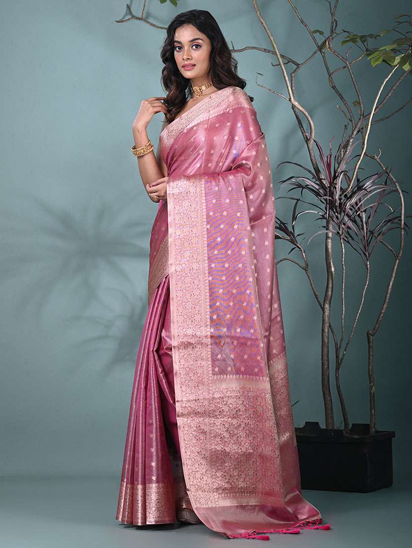 women self design bordered saree with blouse - 22312696 -  Standard Image - 2