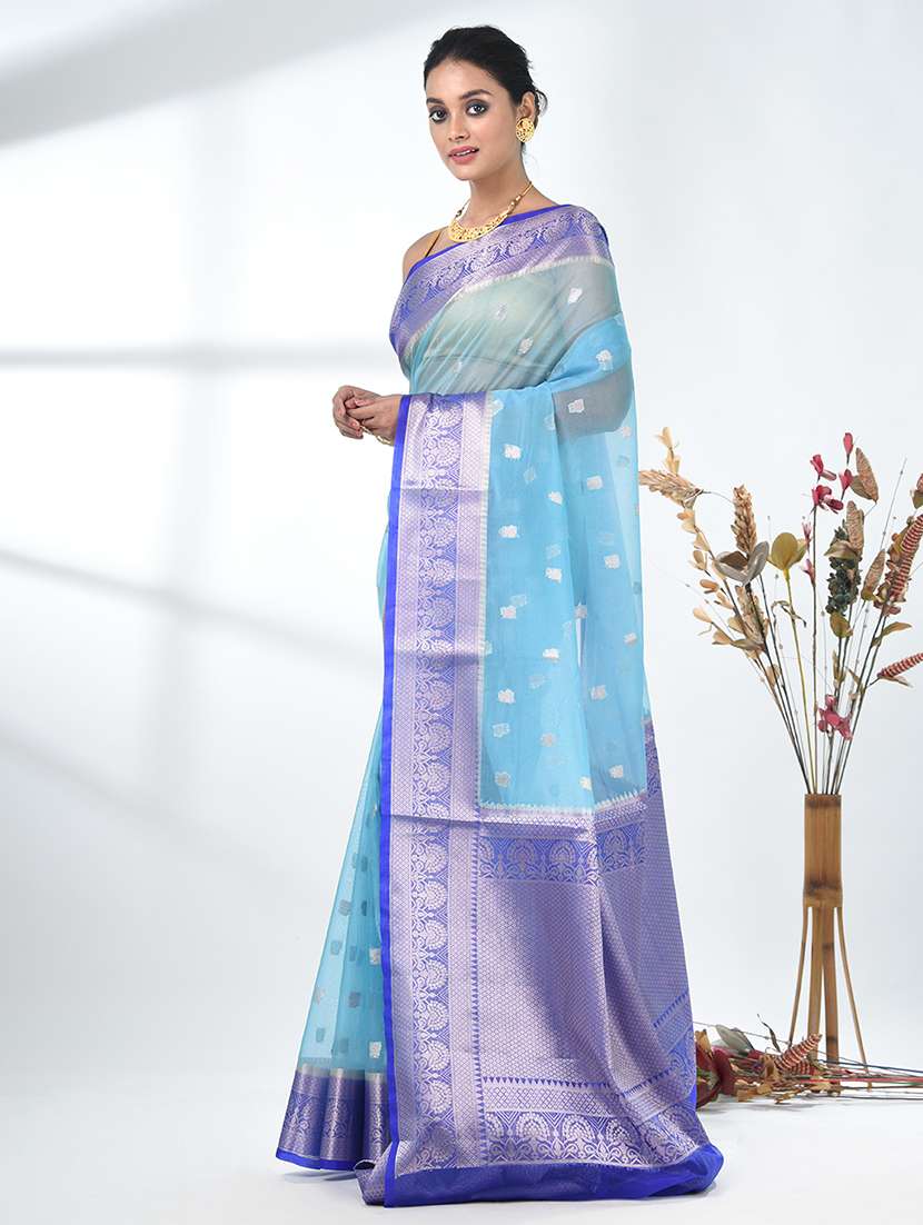 women self design bordered saree with blouse - 22312719 -  Standard Image - 2
