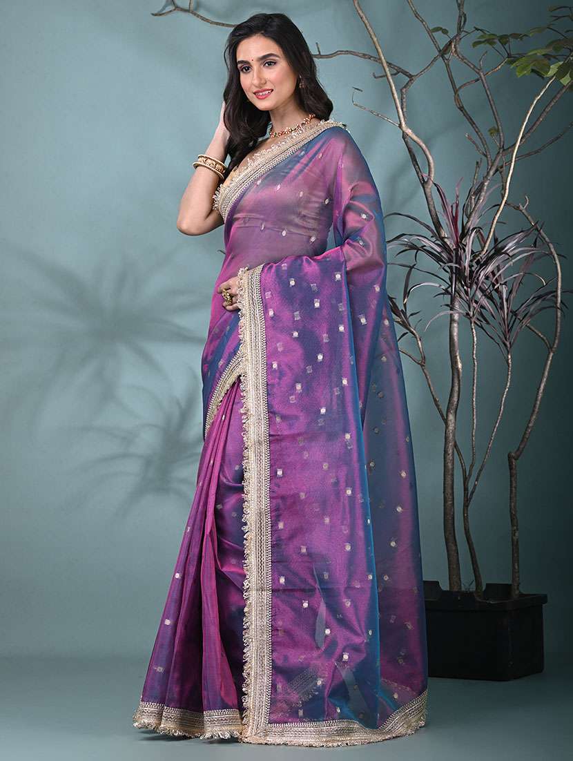 women self design bordered saree with blouse - 22312737 -  Standard Image - 2