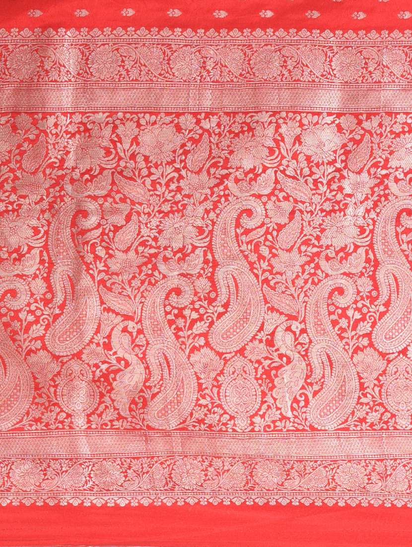 women self design bordered saree with blouse - 22312776 -  Standard Image - 7