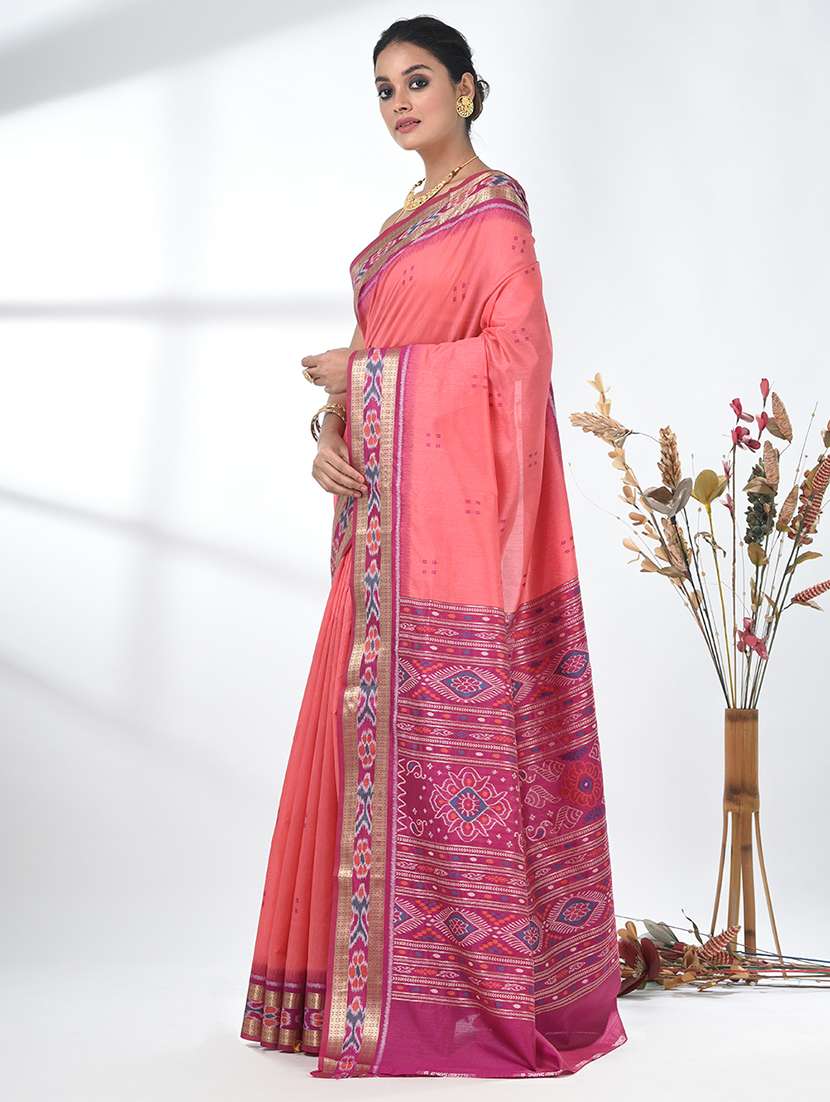 women self design tussar saree with blouse - 22312806 -  Standard Image - 2