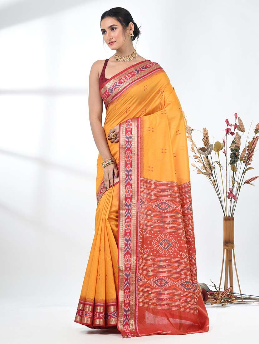 women self design tussar saree with blouse - 22312809 -  Standard Image - 2
