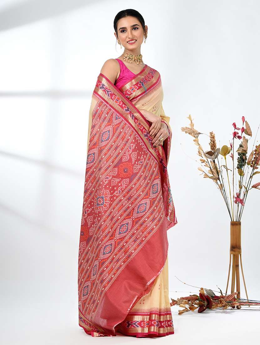 women self design tussar saree with blouse - 22312810 -  Standard Image - 2