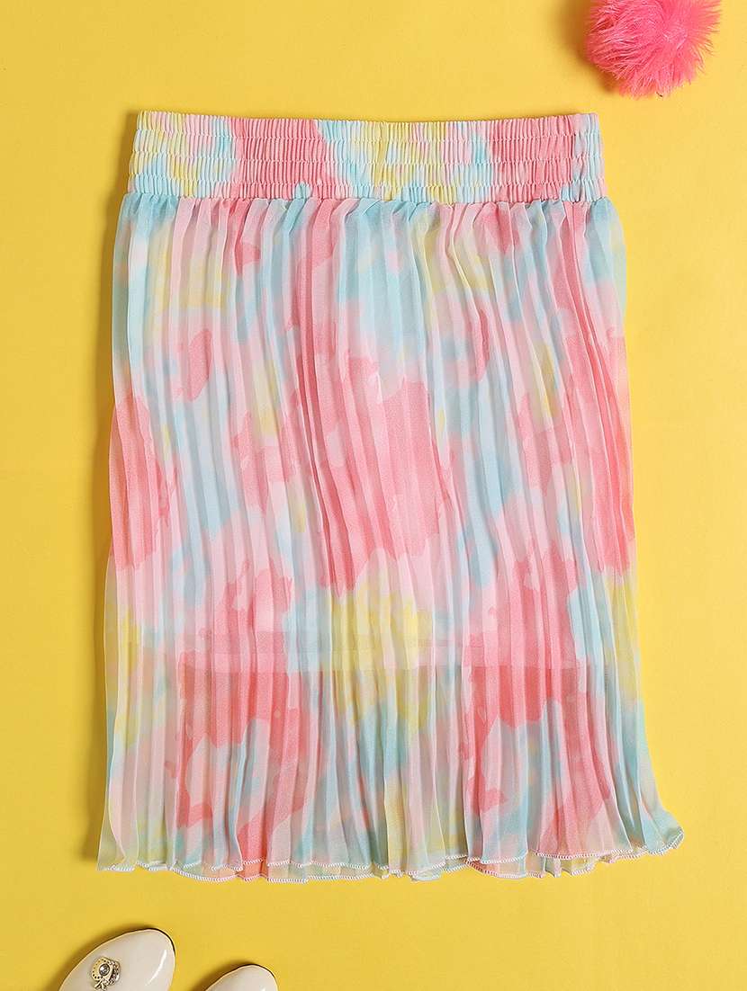 multi colored cotton aline skirt - 22313611 -  Standard Image - 2