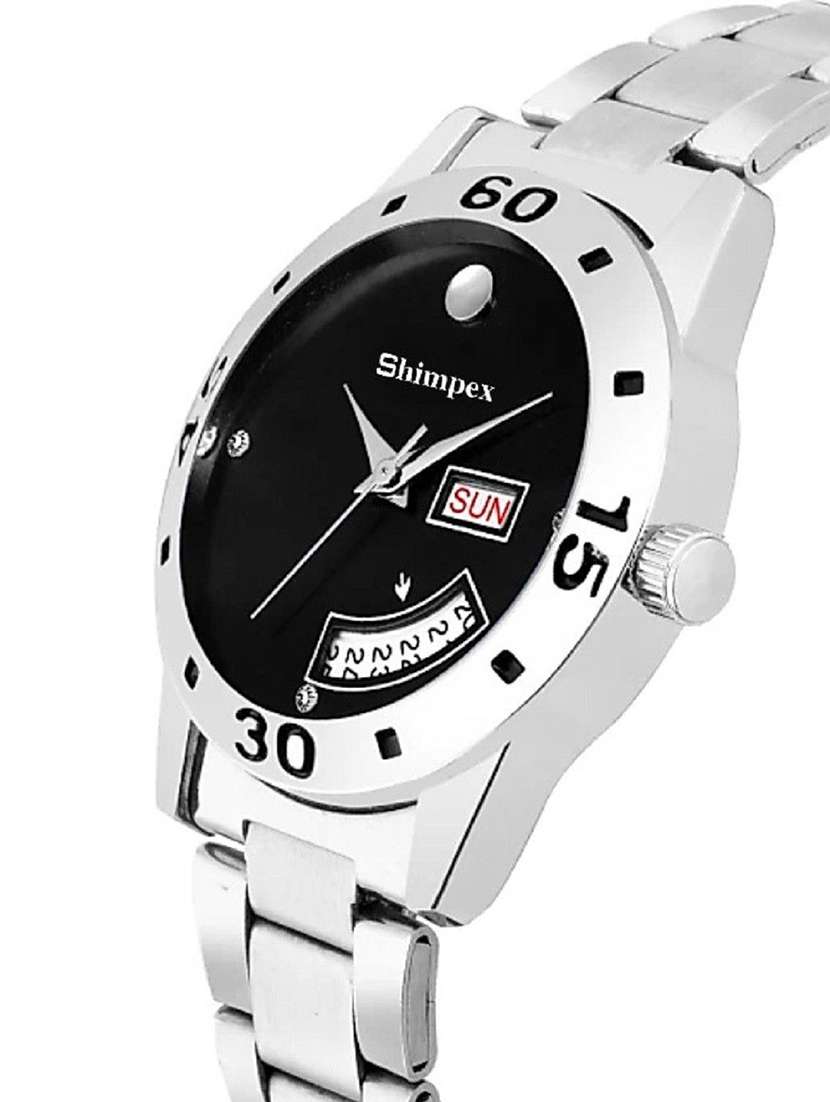 classic edge analog watch combo - 22314074 -  Standard Image - 2