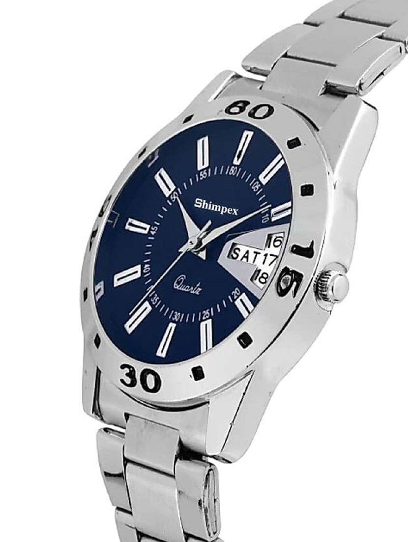 classic edge analog watch combo - 22314083 -  Standard Image - 2