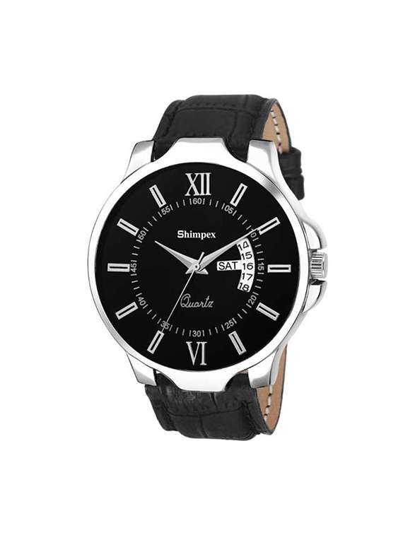 men classic edge analog watch series