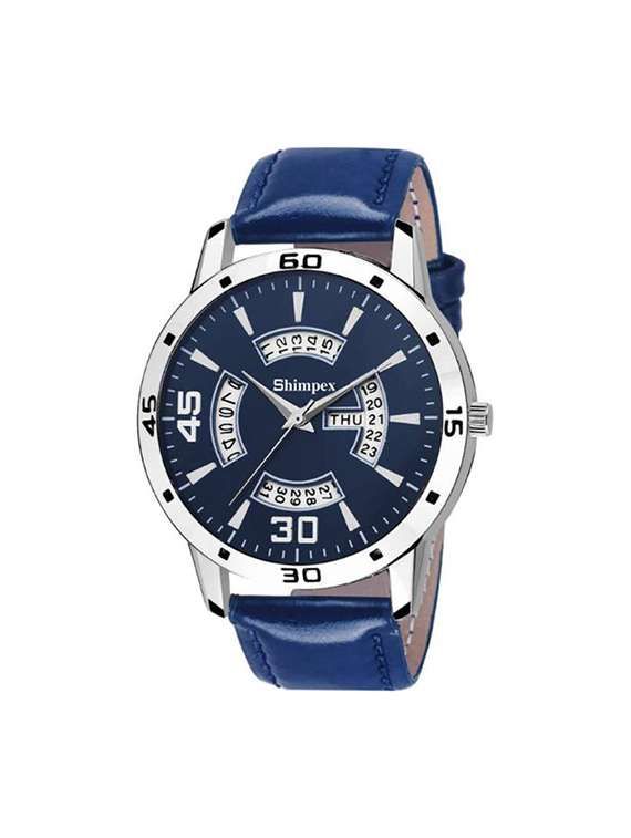 men classic edge analog watch series