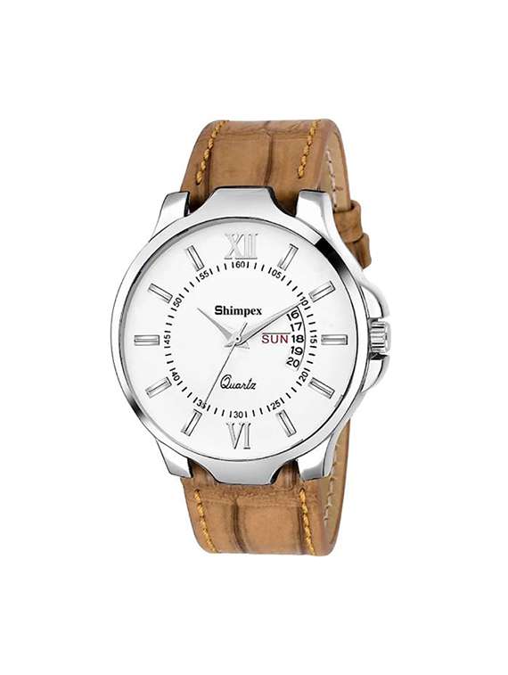 men classic edge analog watch series