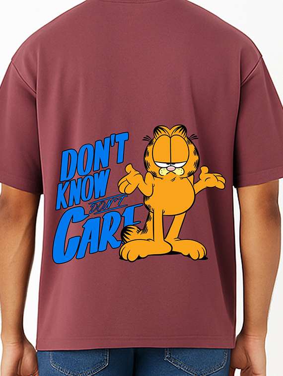 men front & back print short sleeve oversized t-shirt - 22315815 -  Standard Image - 2