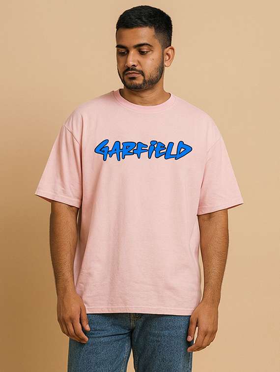Men Front & Back Print Short Sleeve Oversized T-shirt - 22315835 -  Standard Image - 2