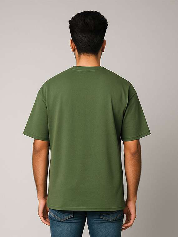 men front print short sleeve oversized t-shirt - 22315850 -  Standard Image - 2