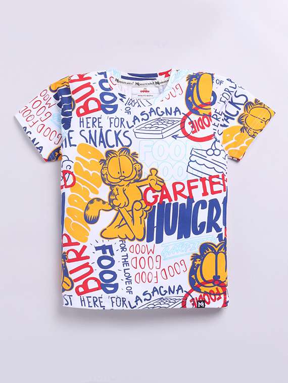 kids printed round neck full length co-ord set - 22315893 -  Standard Image - 2