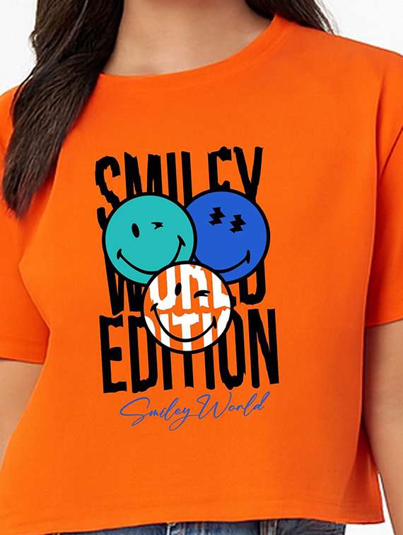 women printed short sleeve t-shirt - 22315913 -  Standard Image - 2