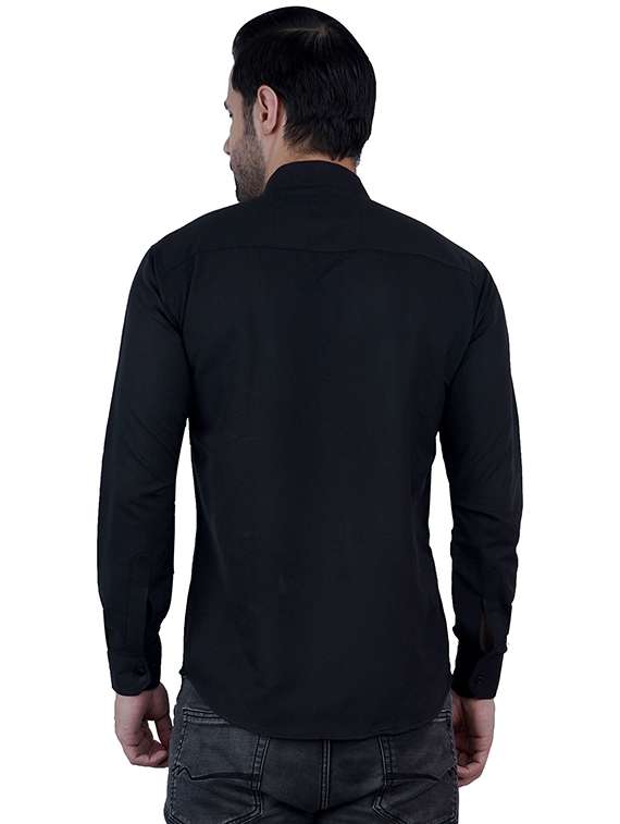 men solid long sleeve regular fit casual shirt - 22315941 -  Standard Image - 2