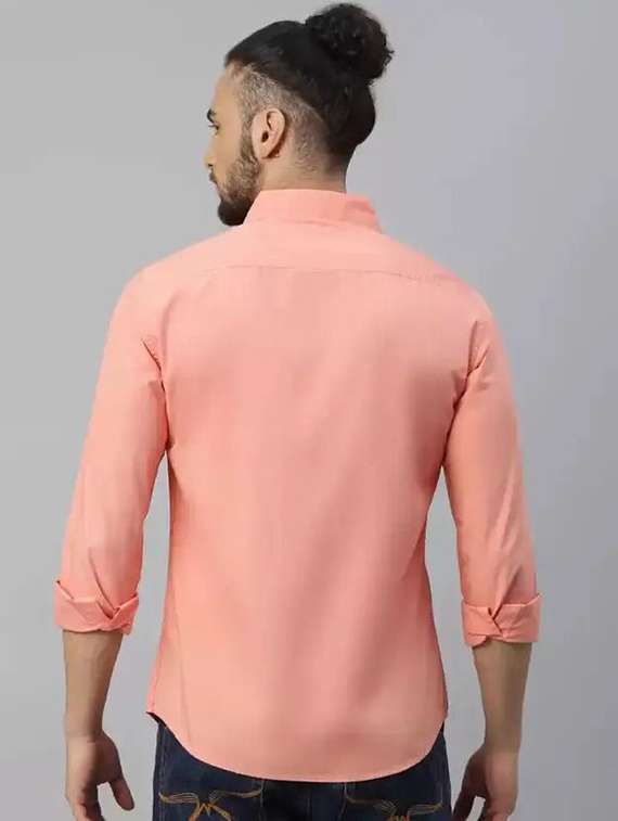 men solid long sleeve regular fit casual shirt - 22315947 -  Standard Image - 2