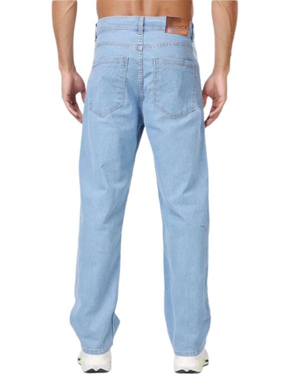 men plain mid rise full length jeans - 22316001 -  Standard Image - 2