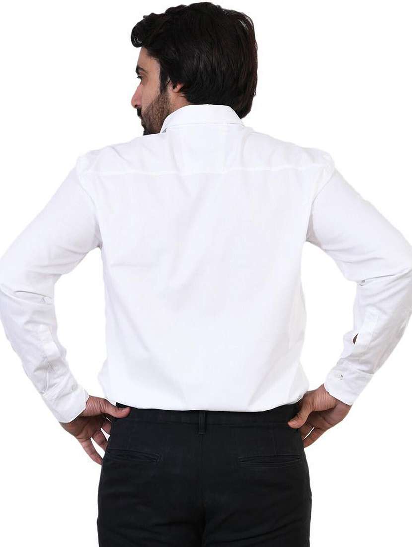 men solid long sleeve regular fit formal shirt - 22316084 -  Standard Image - 2