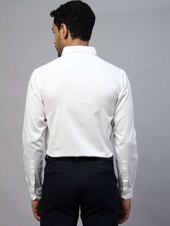 men solid long sleeve regular fit formal shirt - 22316090 -  Standard Image - 2