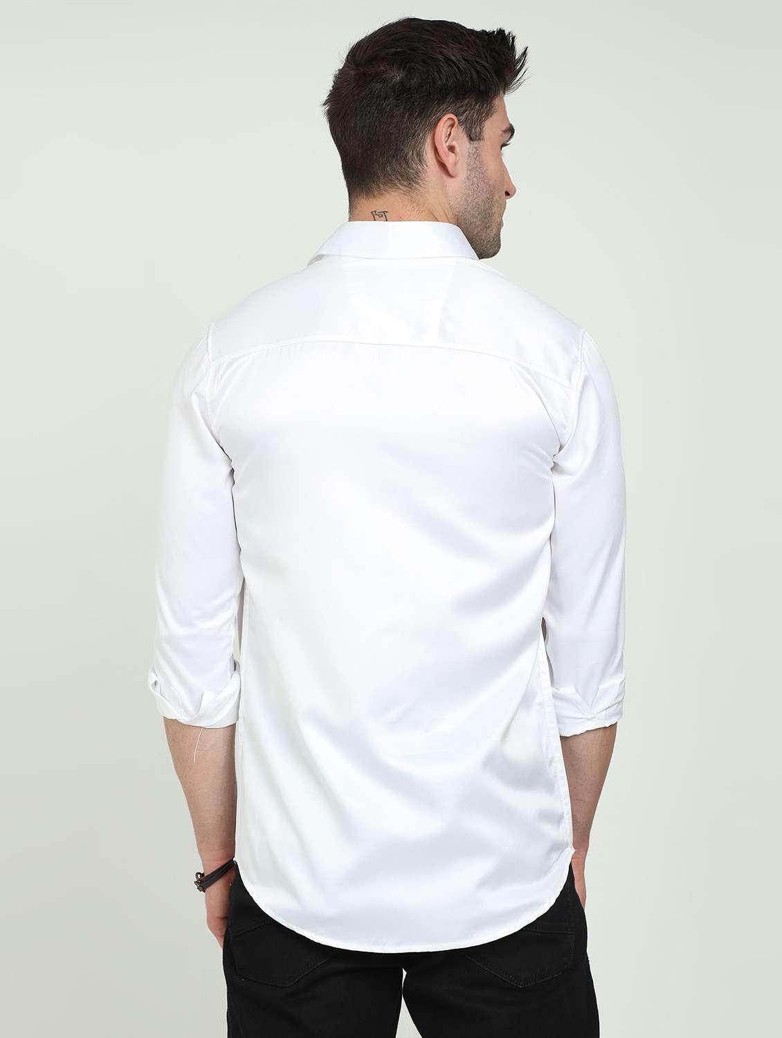 men solid long sleeve regular fit casual shirt - 22316139 -  Standard Image - 2