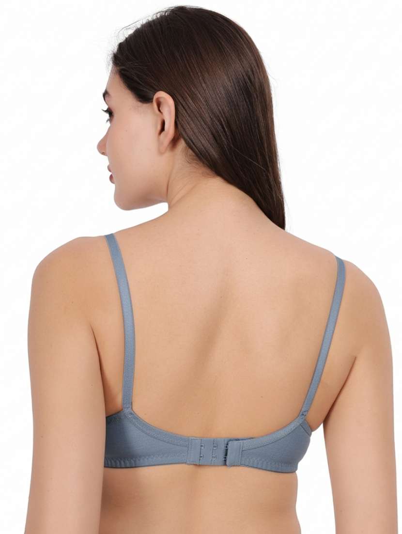 women solid lightly padded bra - 22316165 -  Standard Image - 2