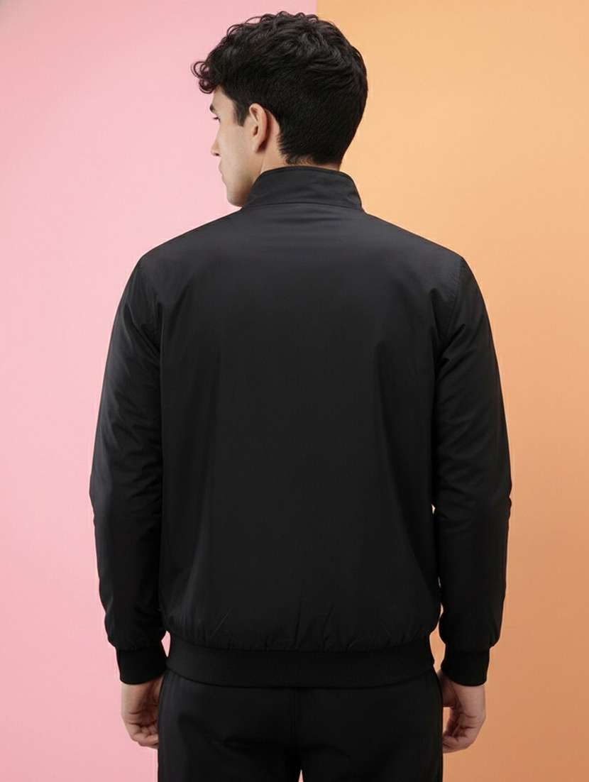 men solid long sleeve lightweight bomber jacket - 22316235 -  Standard Image - 2