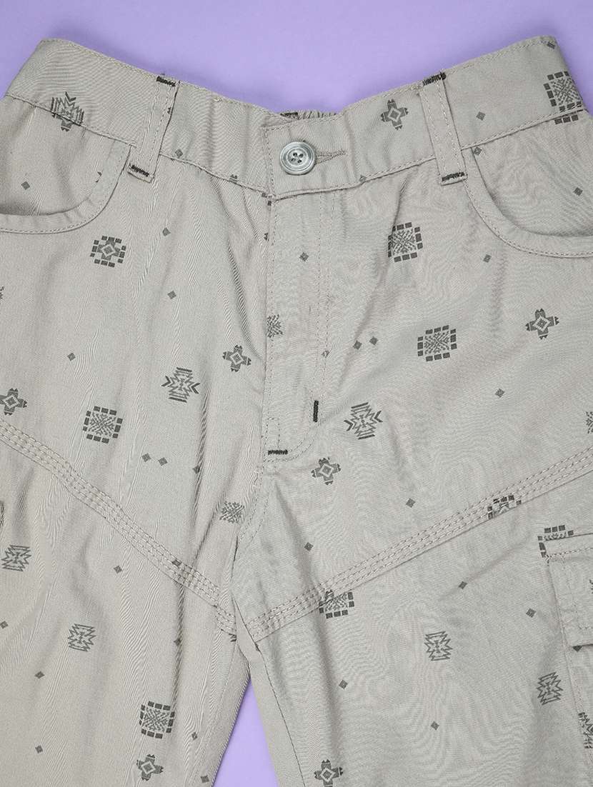 boys printed mid rise cargo shorts - 22316618 -  Standard Image - 2