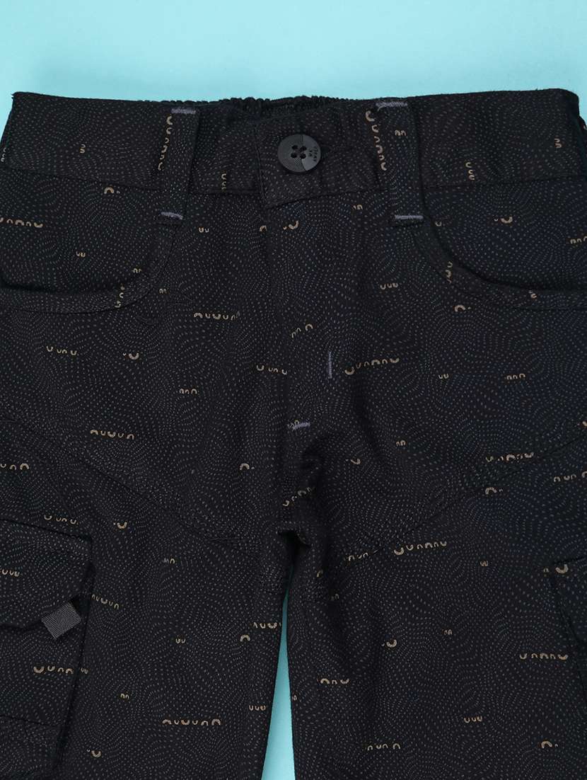 boys printed mid rise cargo shorts - 22316645 -  Standard Image - 2