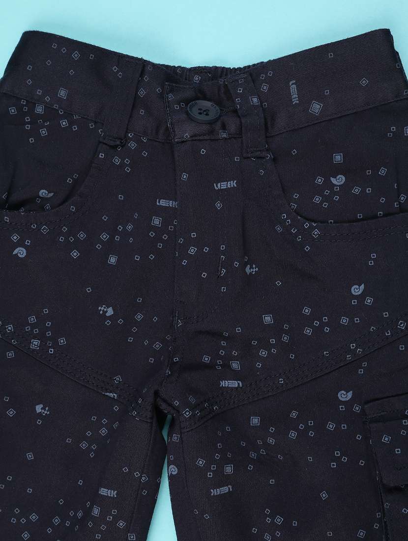 boys printed mid rise cargo shorts - 22316666 -  Standard Image - 2