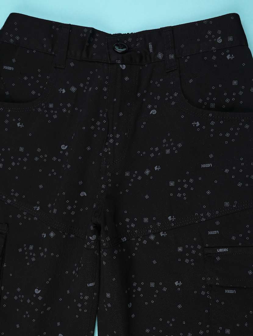 boys printed mid rise cargo shorts - 22316668 -  Standard Image - 2