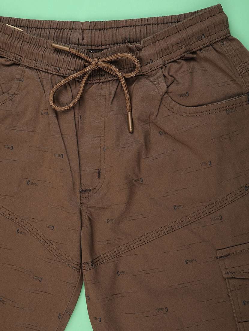 boys printed mid rise cargo shorts - 22316685 -  Standard Image - 2