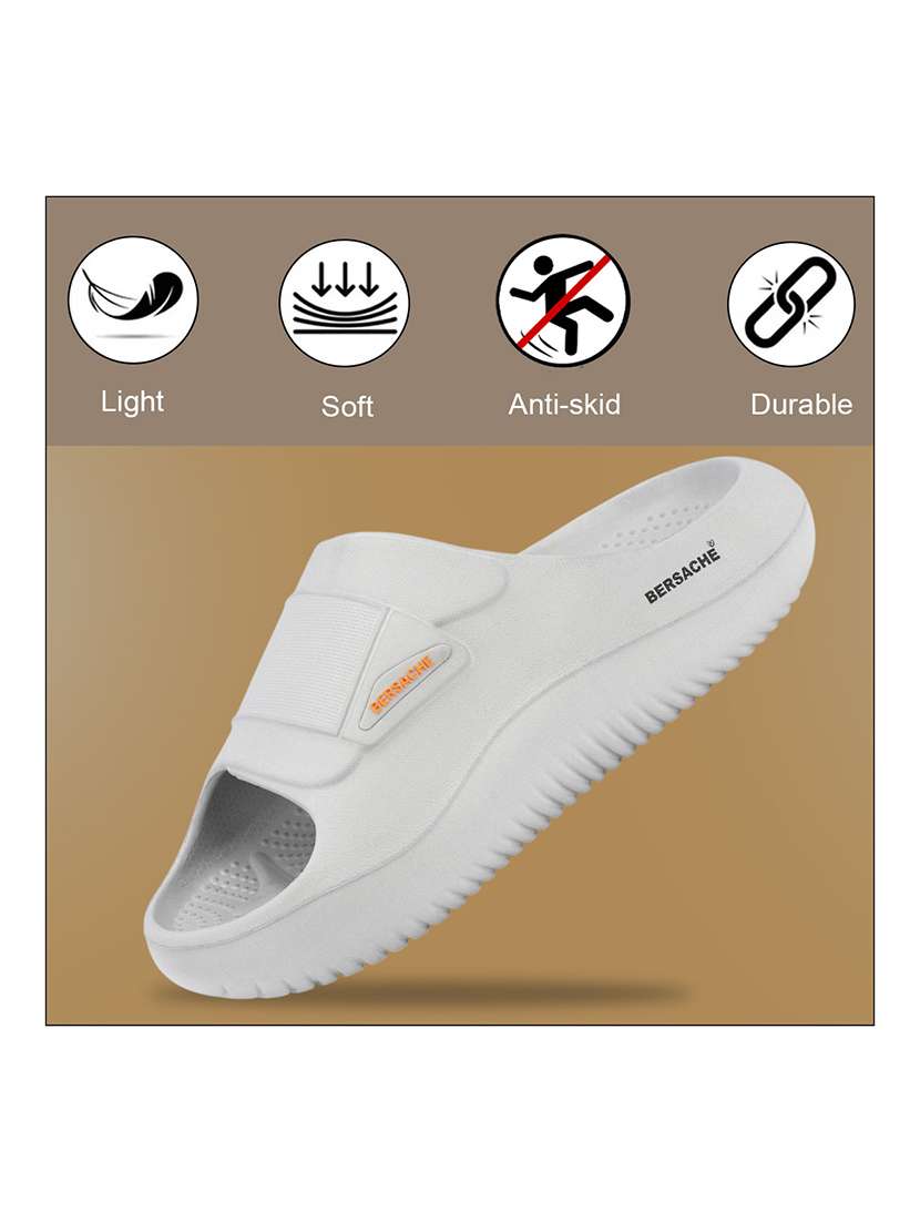 men solid slip on slider - 22316953 -  Standard Image - 2