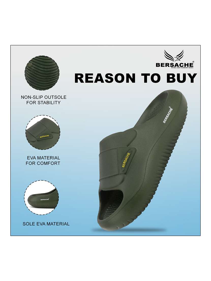 men solid slip on slider - 22316954 -  Standard Image - 2