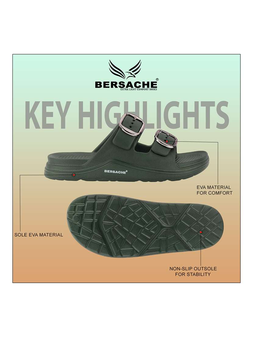 men solid slip on slider - 22317001 -  Standard Image - 2