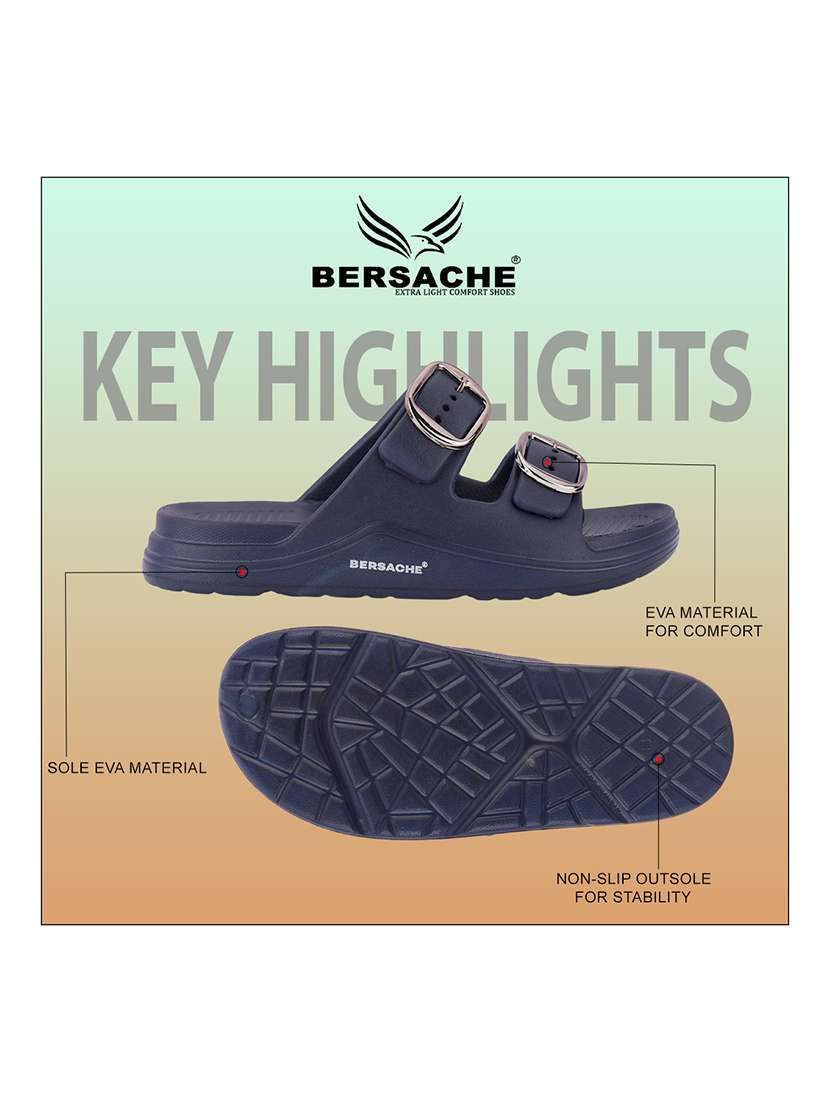 men solid slip on slider - 22317002 -  Standard Image - 2