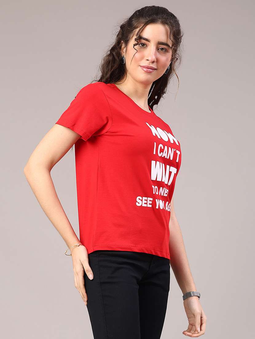 women printed short sleeve t-shirt - 22317326 -  Standard Image - 2