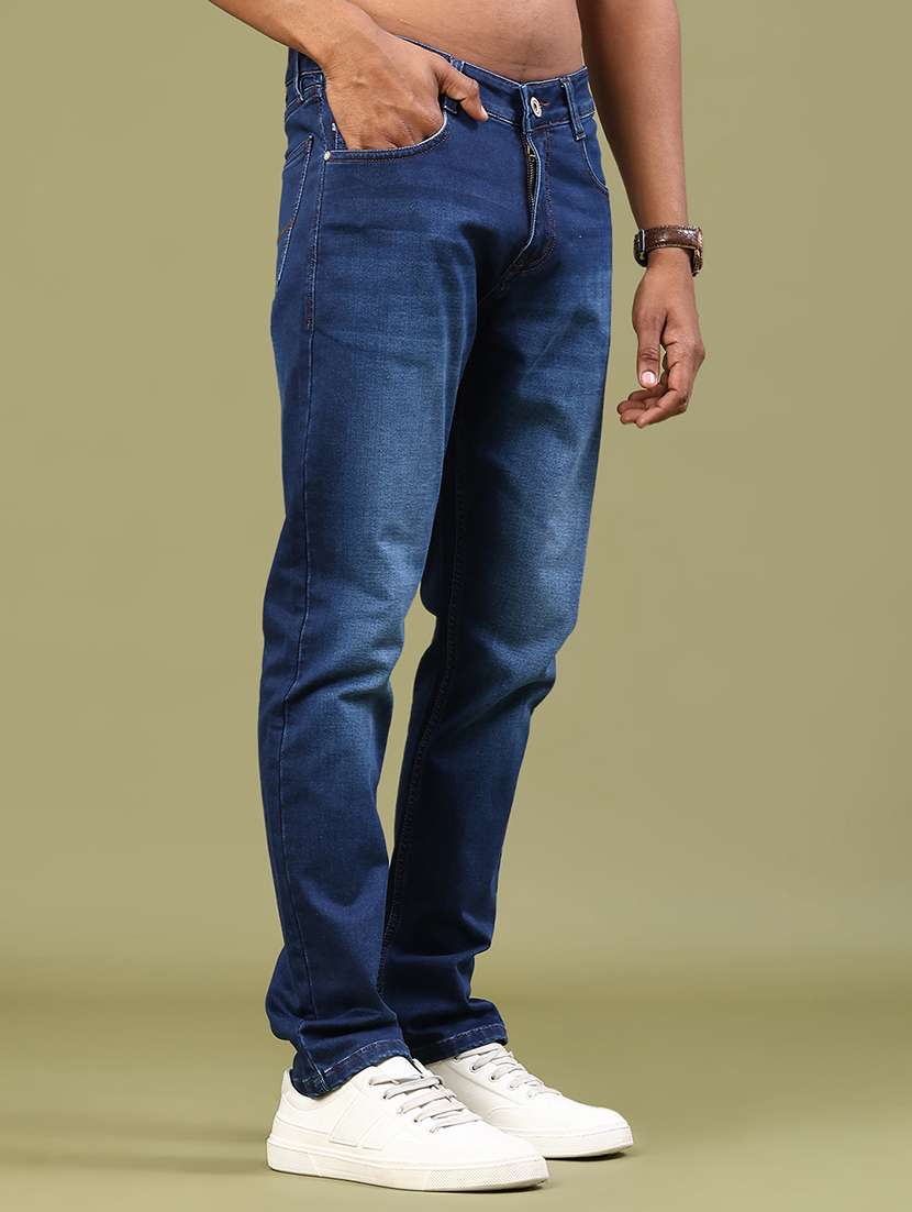 men washed mid rise full length jeans - 22317477 -  Standard Image - 2