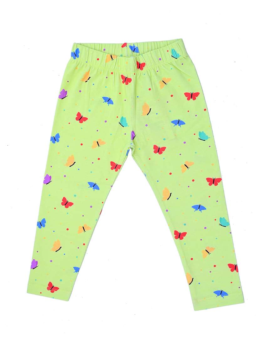 girls pack of 3 printed mid rise legging - 22317692 -  Standard Image - 2