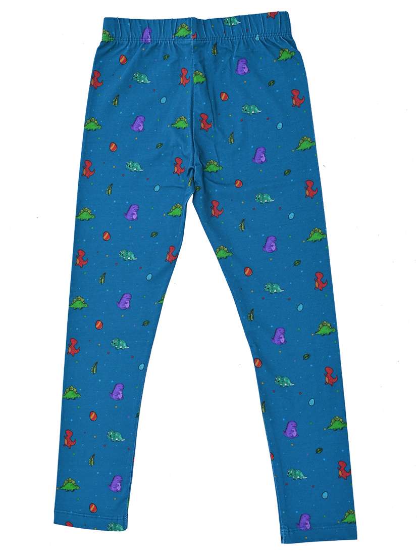 girls pack of 3 printed mid rise legging - 22317693 -  Standard Image - 2