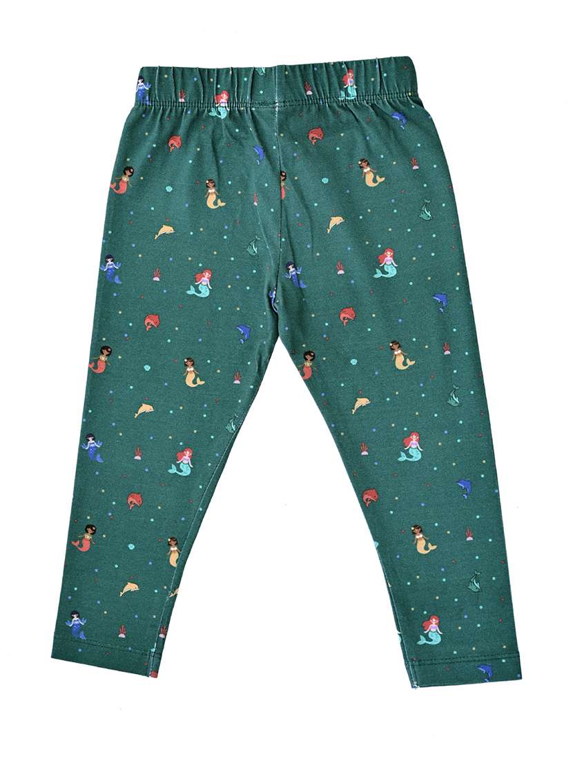 girls pack of 3 printed mid rise legging - 22317696 -  Standard Image - 2